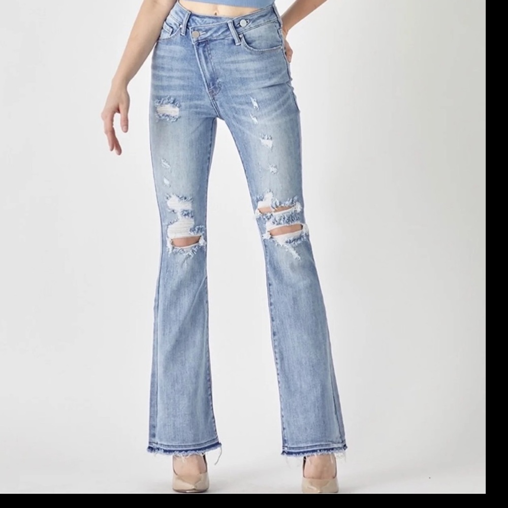 Risen Blue Denim Jeans